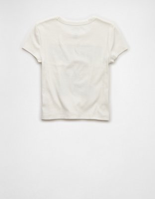 AE Notre Dame Fighting Irish Graphic Cropped Baby Tee