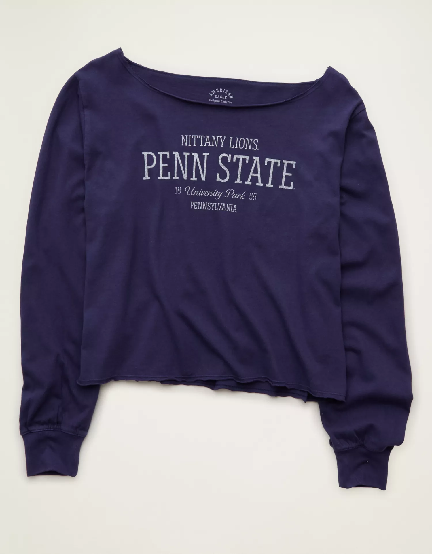 AE Penn State Off-the-Shoulder Graphic T-Shirt - thumbnail 3