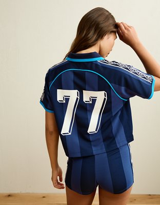AE x Umbro Collar Jersey | American Eagle