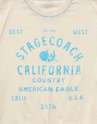AE x Stagecoach Graphic Shrunken T-Shirt