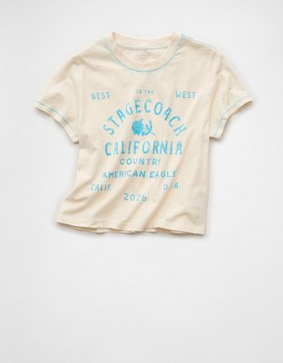 AE x Stagecoach Graphic Shrunken T-Shirt