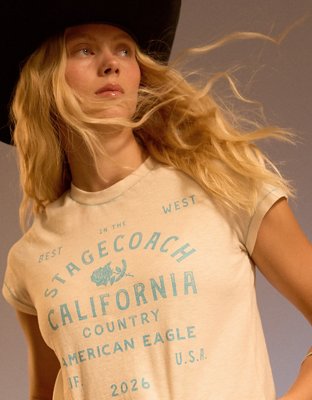 AE x Stagecoach Graphic Shrunken T-Shirt