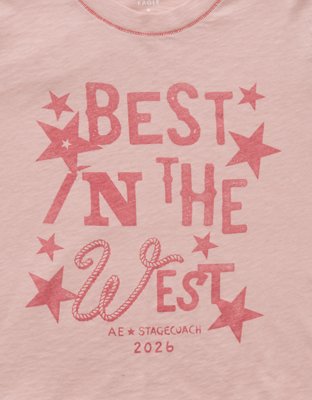 AE x Stagecoach Graphic Shrunken T-Shirt | American Eagle