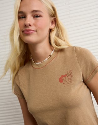 AE x Stagecoach Graphic Shrunken T-Shirt | American Eagle