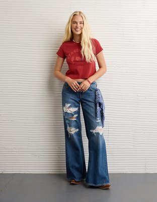 AE x Stagecoach Graphic Shrunken T-Shirt