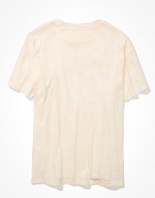 Женские футболки American Eagle AE Oversized Flower Graphic T-Shirt — фото 4