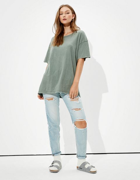 Женские футболки American Eagle AE Oversized T-Shirt