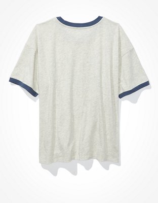 Женские футболки American Eagle AE Graphic Ringer T-Shirt — фото 4