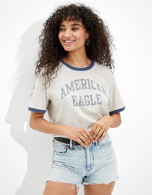 AE Graphic Ringer T-Shirt