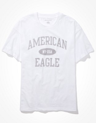 AE Oversized Branded Graphic T-Shirt