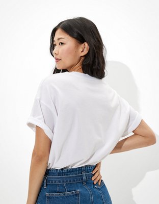 AE Oversized Branded Graphic T-Shirt