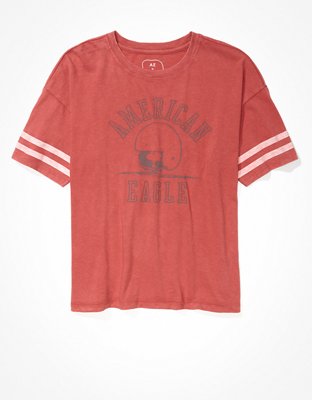 AE Boxy Cropped Bikini Graphic T-Shirt
