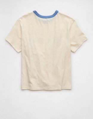 Женские футболки American Eagle AE West Coast Graphic Ringer T-Shirt — фото 5