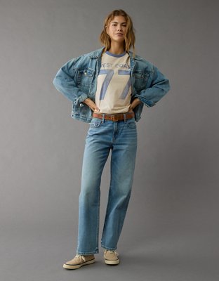 Женские футболки American Eagle AE West Coast Graphic Ringer T-Shirt — фото 6