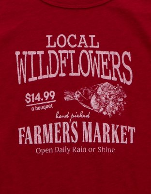 AE Food Graphic Hey Baby Tee