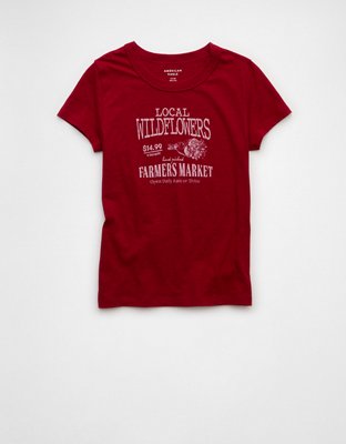 AE Food Graphic Hey Baby Tee