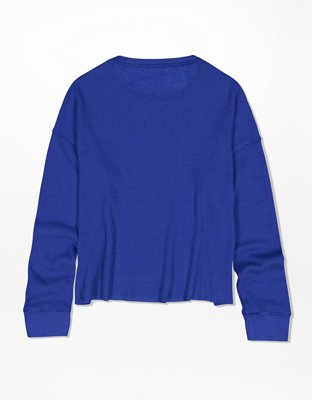 AE Graphic Cropped Long-Sleeve T-Shirt