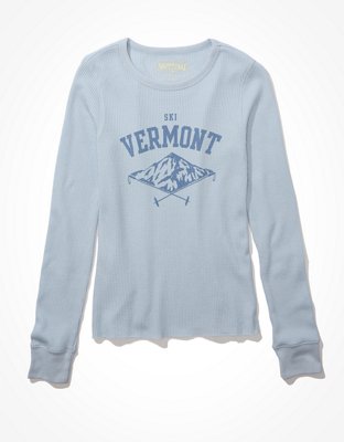 AE Graphic Waffle Layering Tee