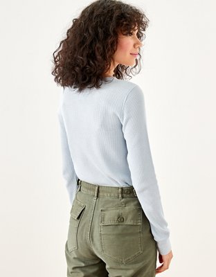 AE Graphic Waffle Layering Tee