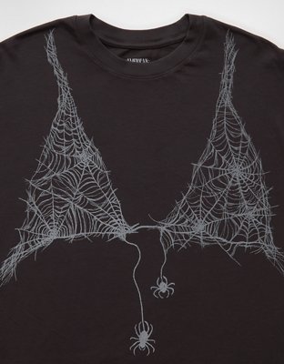 AE Oversized Halloween Graphic T-Shirt