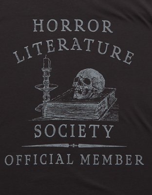 AE Oversized Halloween Graphic T-Shirt