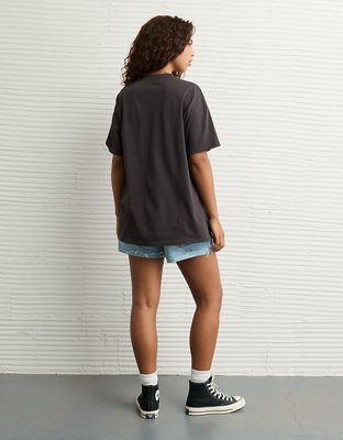AE Oversized Halloween Graphic T-Shirt