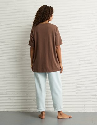 AE Oversized Halloween Graphic T-Shirt