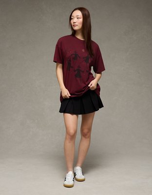 AE Oversized Halloween Graphic T-Shirt