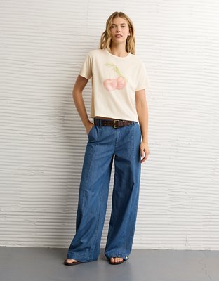 AE Ex-Boyfriend Food Graphic T-Shirt