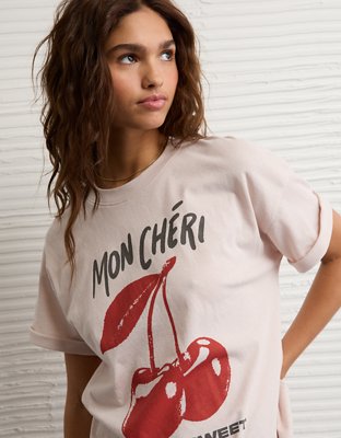 AE Oversized Mon Chérie Graphic T-Shirt