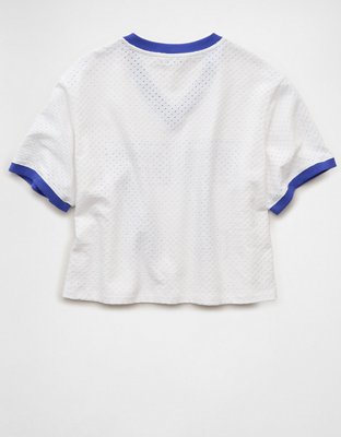 AE Graphic Mesh T-Shirt | American Eagle