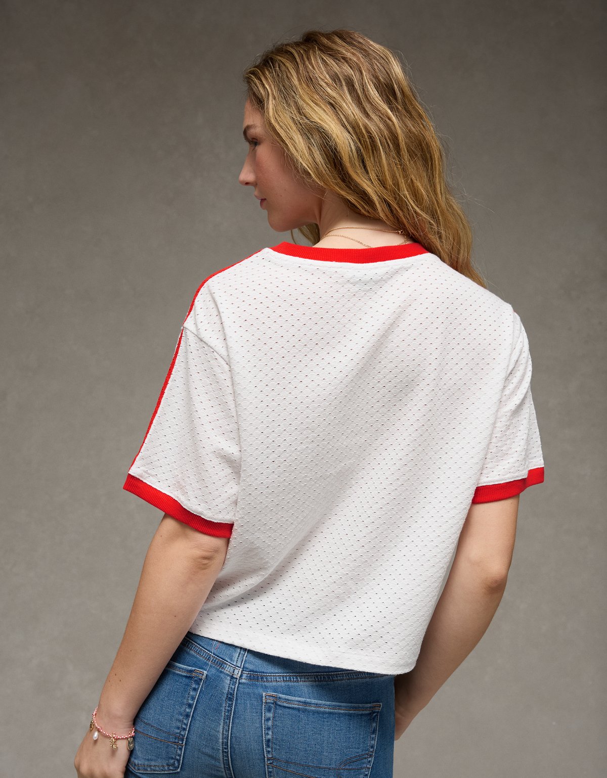 AE Graphic Mesh T-Shirt - image 2