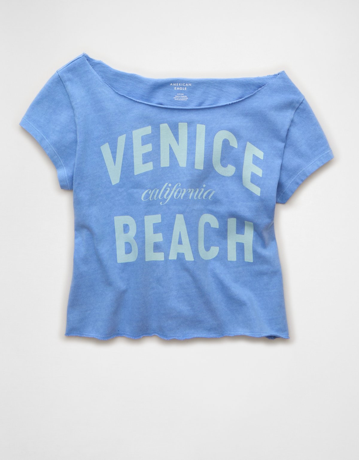 AE Off-the-Shoulder Graphic T-Shirt - image 3