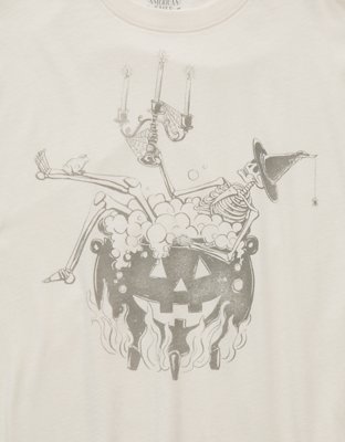 AE Oversized Halloween Graphic Tee