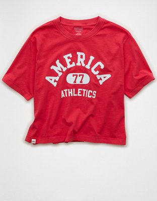 AE Boxy Americana Graphic T-Shirt from American Eagle - $17.97