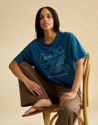 AE Boxy Americana Graphic T-Shirt