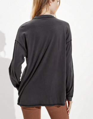 AE Long-Sleeve Oversized Graphic True Tee