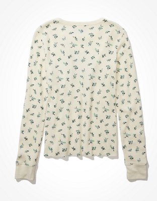 AE Graphic Waffle Layering Tee