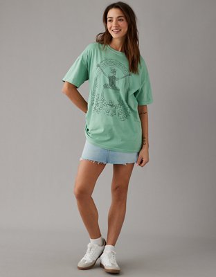 AE Oversized St. Patrick's Day Graphic T-Shirt