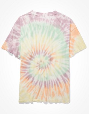 AE Oversized Tie-Dye Graphic T-Shirt