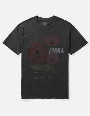 AE Oversized Flower Graphic T-Shirt | American Eagle