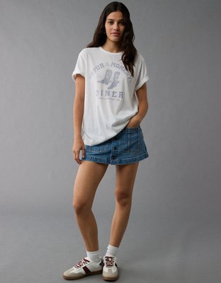 AE Oversized Western Graphic T-Shirt