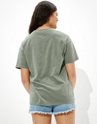 Женские футболки American Eagle AE Time For Change Graphic T-Shirt — фото 2