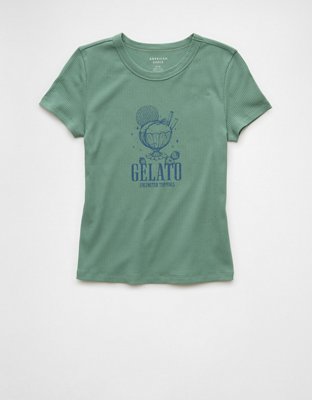 AE Food Graphic Hey Baby Tee