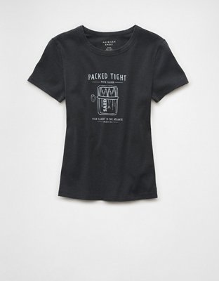 AE Food Graphic Hey Baby Tee
