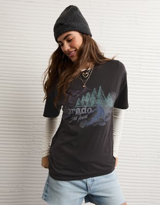 AE Colorado Oversized Graphic T-Shirt