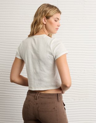 AE Western Graphic Shrunken Tee