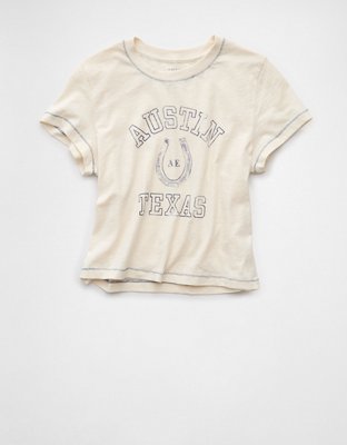 AE Western Graphic Shrunken Tee