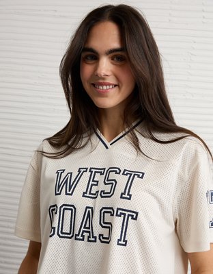 AE Mesh Jersey Graphic T-Shirt | American Eagle