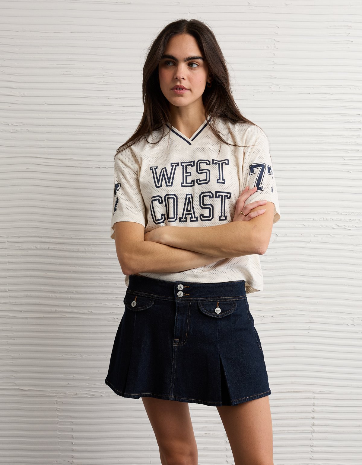 AE Mesh Jersey Graphic T-Shirt - image 2